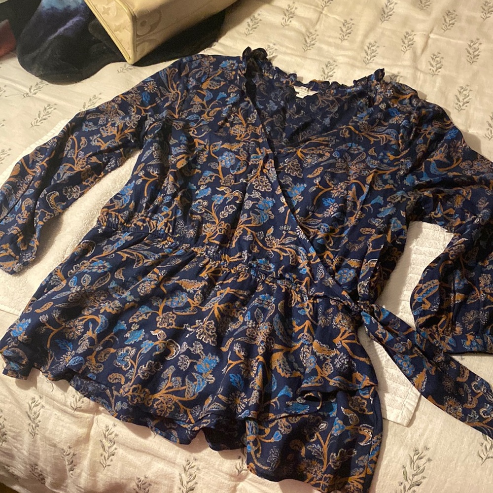 Lucky brand top 1/4 sleeve